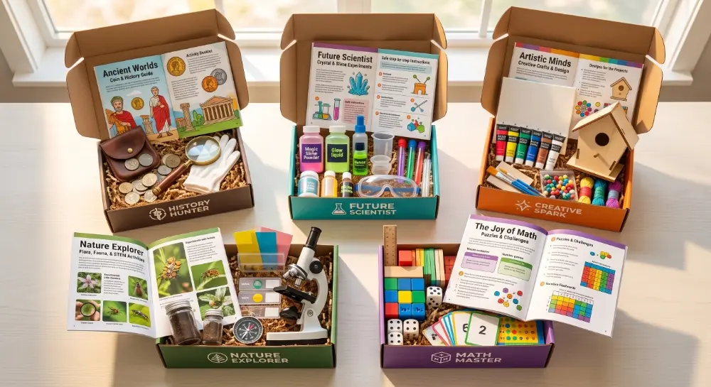 Best Educational Subscription Boxes for Kids in 2026