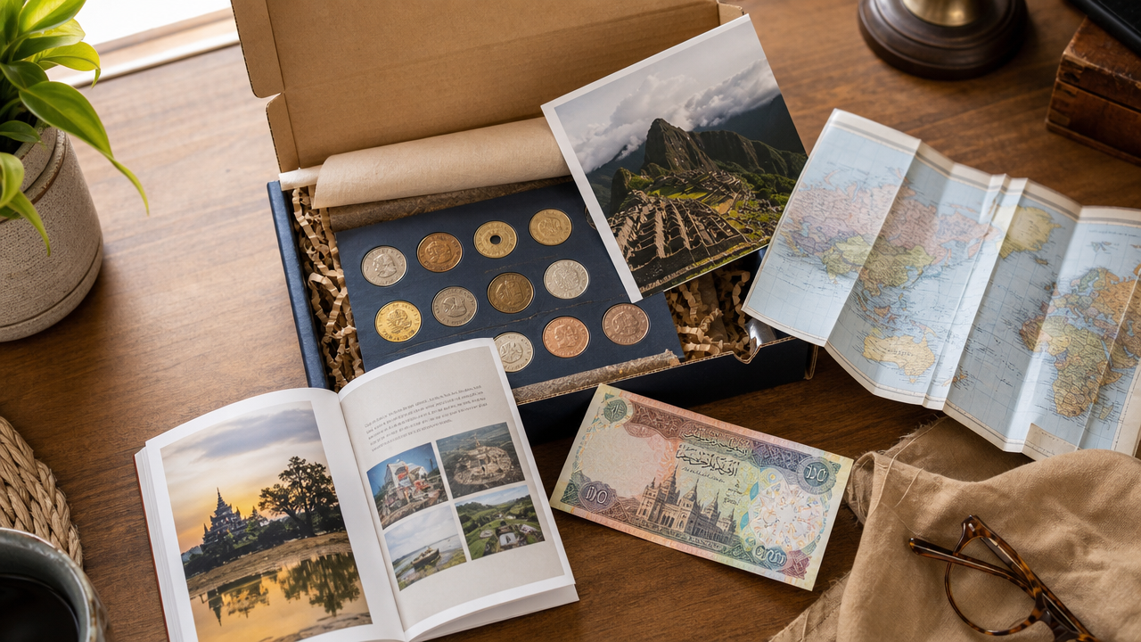 Coin & Currency Club monthly subscription packet